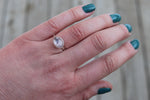 Size 6 Morganite RIng