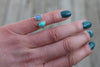 Size 3-4 Opal x Turquoise Ring (Adjustable)