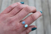 Size 10-11 Opal x Turquoise Ring (Adjustable)