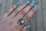 Carico Lake Turquoise Ring - Finish In Your Size