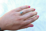 Size 7 Golden Hill Turquoise Ring