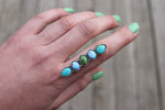 Size 7 Rhodochrosite Ring