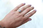 Size 6 Golden Hill Turquoise Ring