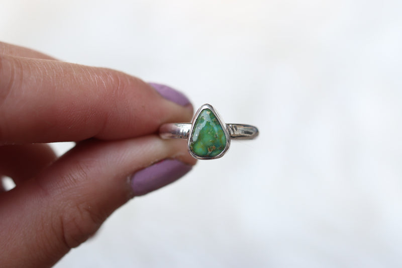 Size 9 Sonoran Mountain Turquoise Ring