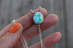Sonoran Mountain Turquoise Lariat Necklace