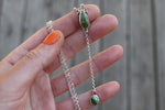 Sonoran Gold Turquoise Lariat Necklace 1
