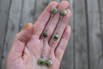 Sonoran Gold Turquoise Triple Stone Earrings