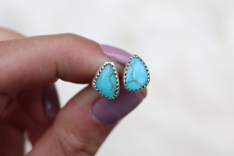 Sonoran Gem Turquoise Stud Earrings 5
