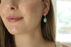 Sonoran Gold Turquoise Lever Back Earrings 2