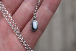 White Buffalo Lariat Necklace