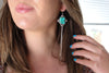 Emerald Valley Turquoise Duster Earrings