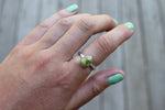 Size 9 Sonoran Gold Turquoise Ring