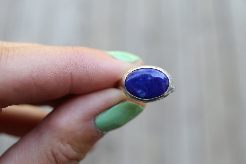 Size 5 Lapis Lazuli Ring
