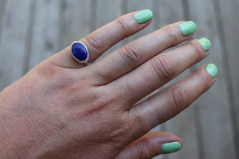 Size 5 Lapis Lazuli Ring
