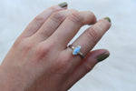 Size 10 Golden Hill Turquoise Ring