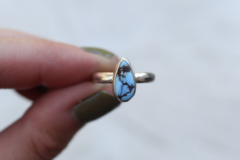 Size 6.5 Golden Hill Turquoise Ring