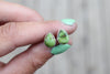 Sonoran Gold Turquoise Stud Earrings 1
