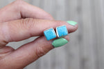 Blue Ridge Turquoise Stud Earrings 2
