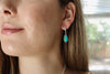 Sonoran Mountain Turquoise Lever Back Earrings 3