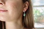 Sonoran Mountain Turquoise Lever Back Earrings 1