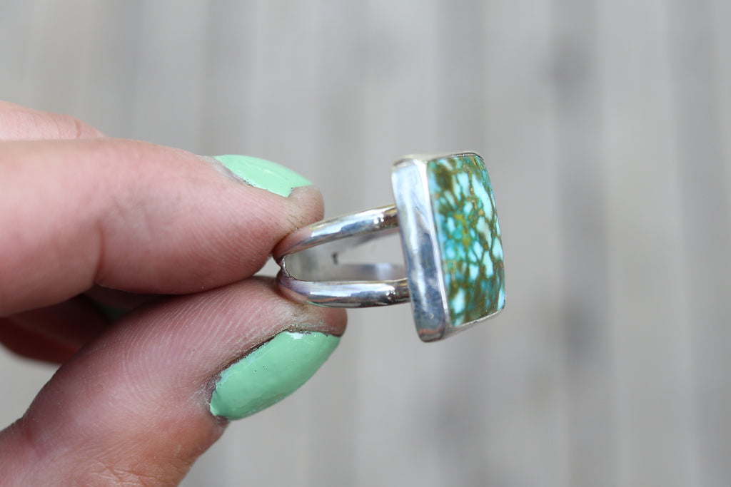 Size 6 Kingman Turquoise Ring
