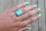 Size 7 Emerald Valley Turquoise Ring