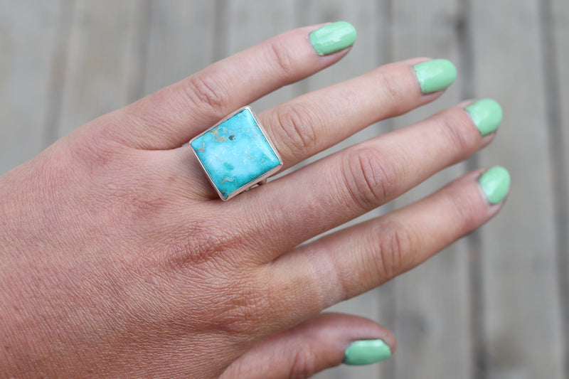 Size 7 Emerald Valley Turquoise Ring