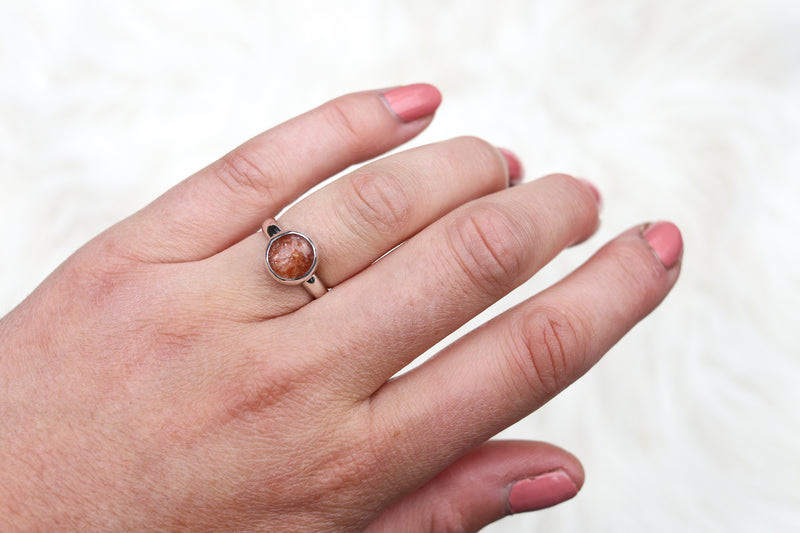 Size 5.5 Sunstone Ring