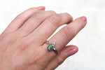Size 10 Sonoran Gold Turquoise Ring