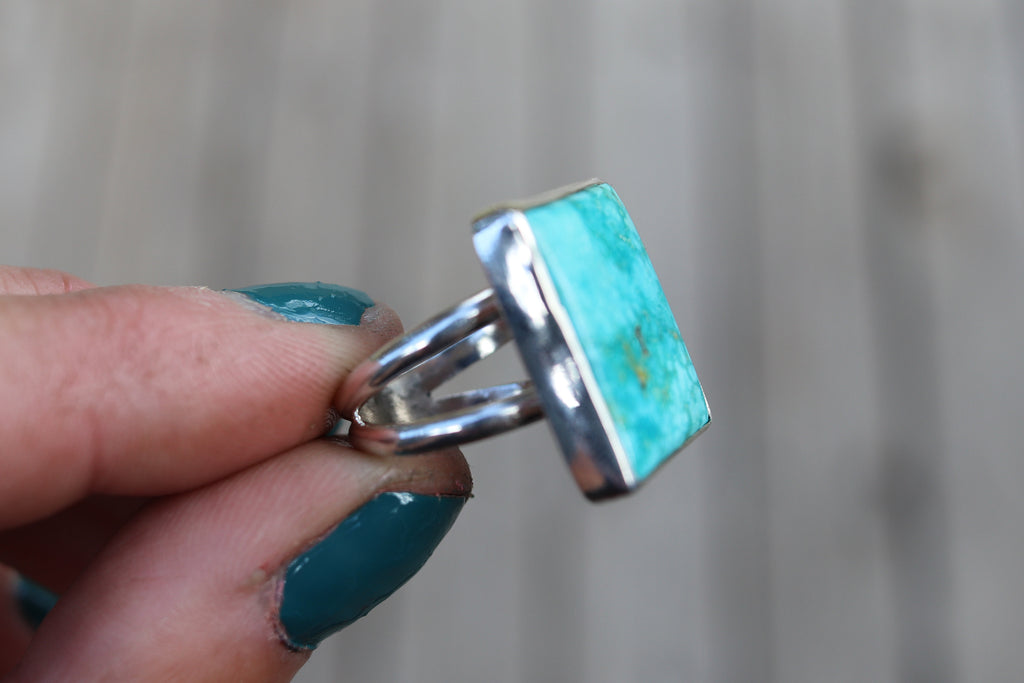 Size 7 Emerald Valley Turquoise Ring