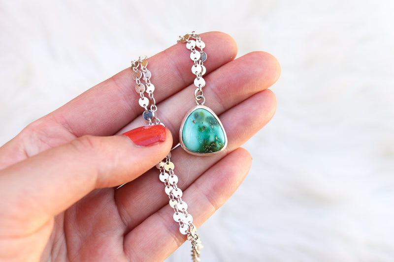 Sonoran Gold Turquoise Necklace