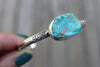 Sierra Bella Turquoise Thick Stamped Cuff (5.75 inches)