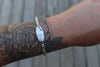 White Buffalo Stamped Cuff (6 inches)