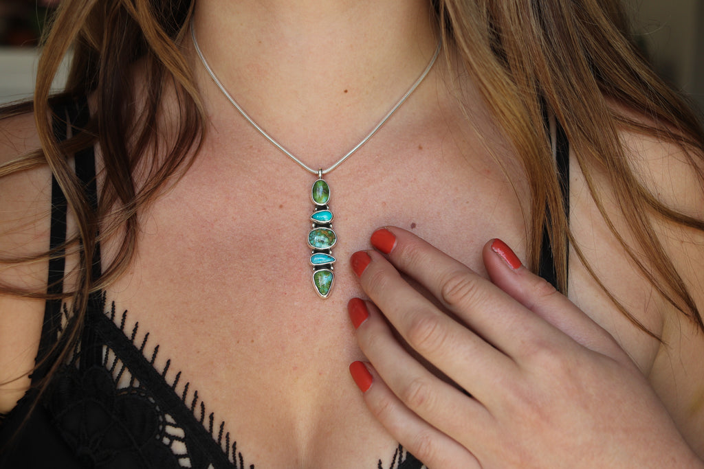 Stacked Turquoise Necklace