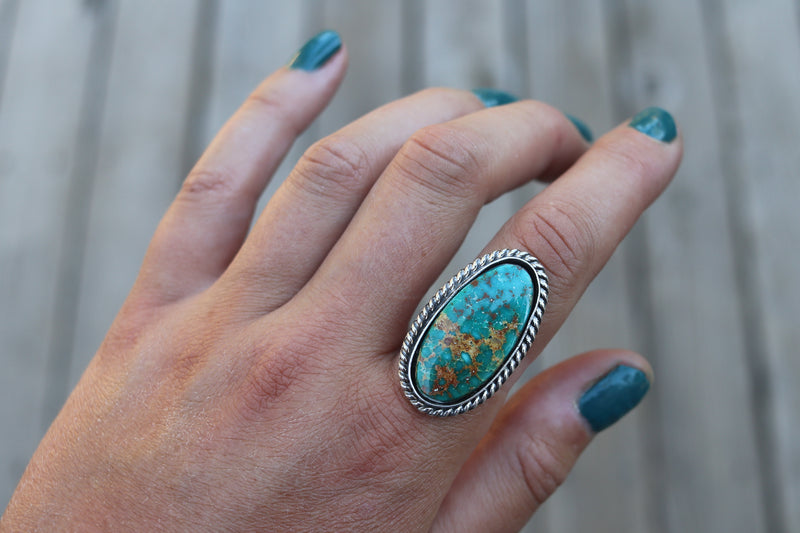 Sierra Bella Turquoise Ring - Finish In Your Size