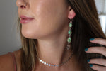 Sonoran Gold Turquoise Wildflower Earrings