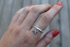 Sterling Charm Rings - Made To Order