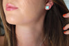Golden Hill Turquoise Stud Earrings 1