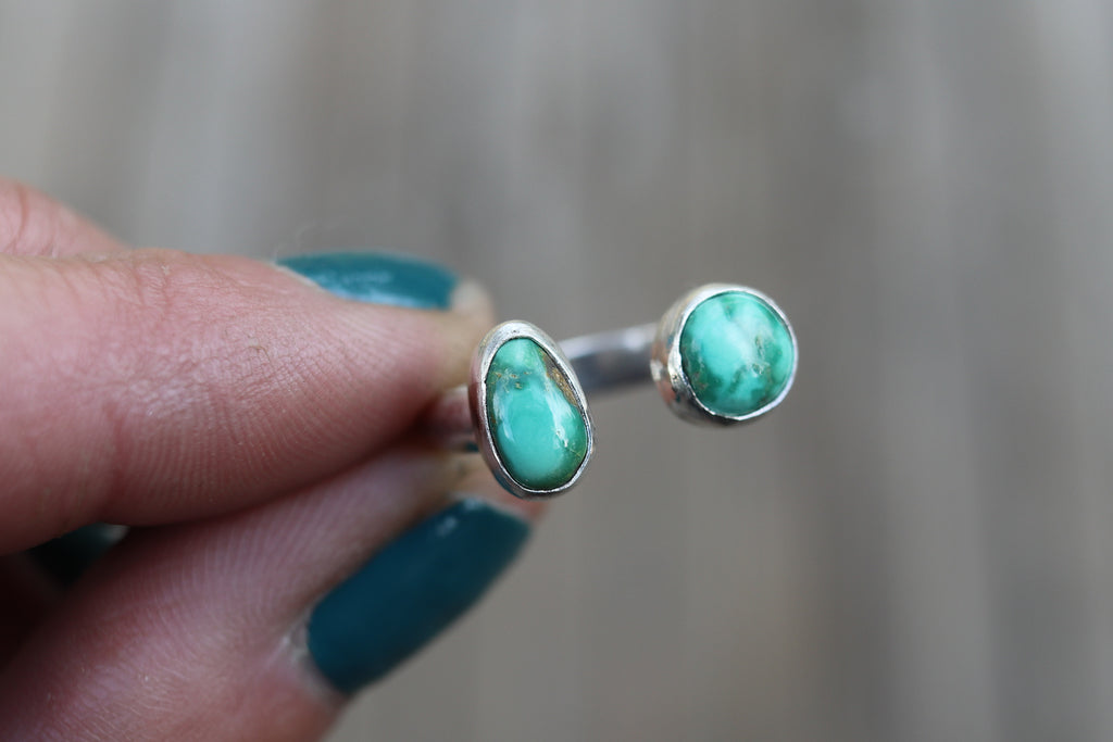 Size 5-6 Emerald Valley Turquoise Ring (Adjustable)
