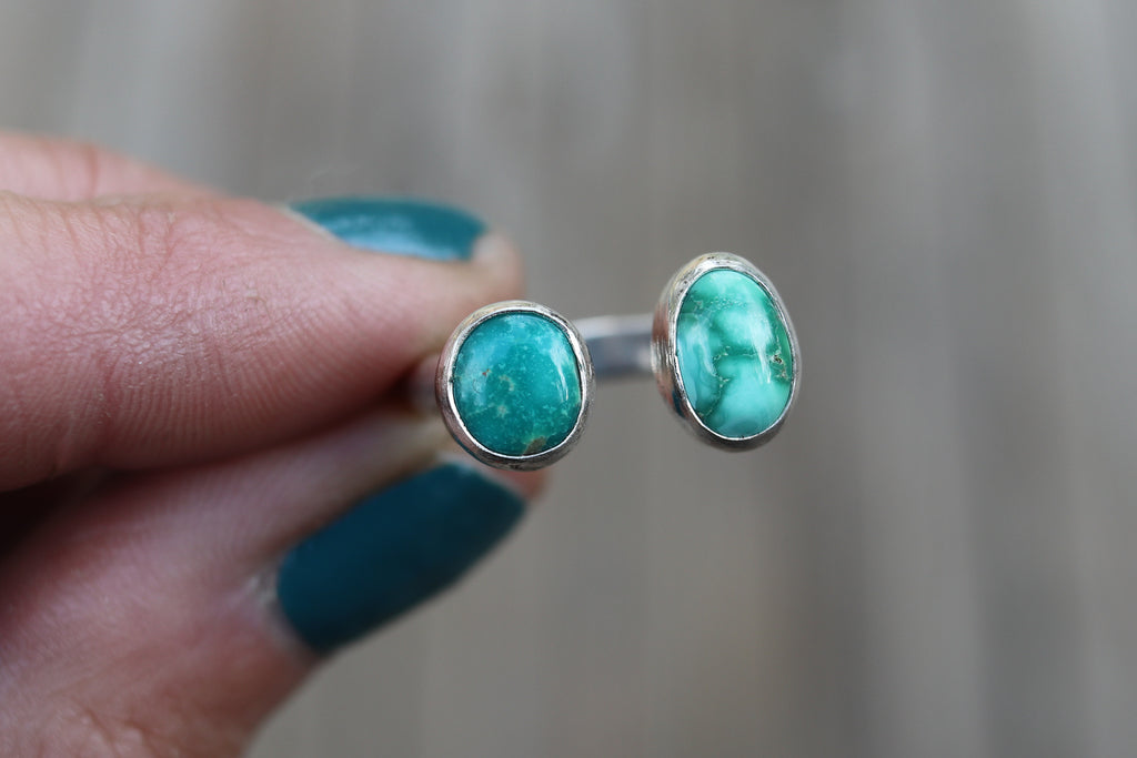 Size 7-8 Emerald Valley Turquoise Ring (Adjustable)