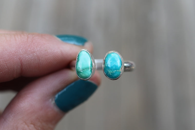 Size 10-11 Emerald Valley Turquoise Ring (Adjustable)
