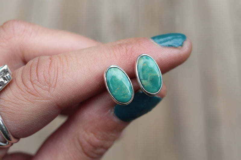 Sonoran Gem Turquoise Stud Earrings 2