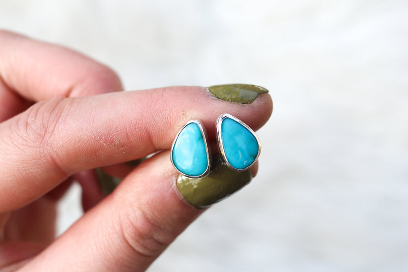 Sonoran Gem Turquoise Stud Earrings 1
