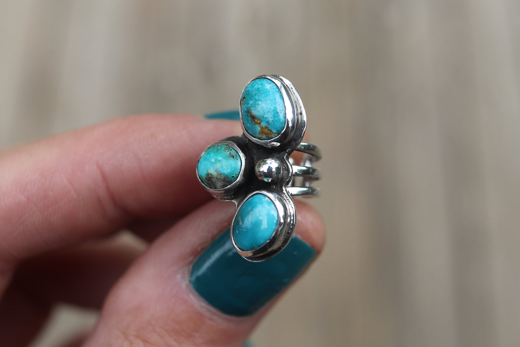 Emerald Valley Turquoise Ear Cuff 1