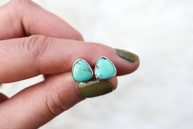 Sonoran Gem Turquoise Stud Earrings 4