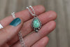 Emerald Valley Turquoise Necklace (18 inch chain)