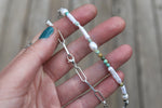 Pearls x Treasure Mountain Turquoise Beaded Necklace (16 inches)