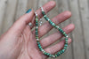 Fox Turquoise Beaded Necklace (18 inches)