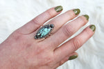 Size 6 Cloud Mountain Turquoise Ring