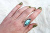Size 9 Cloud Mountain Turquoise Ring